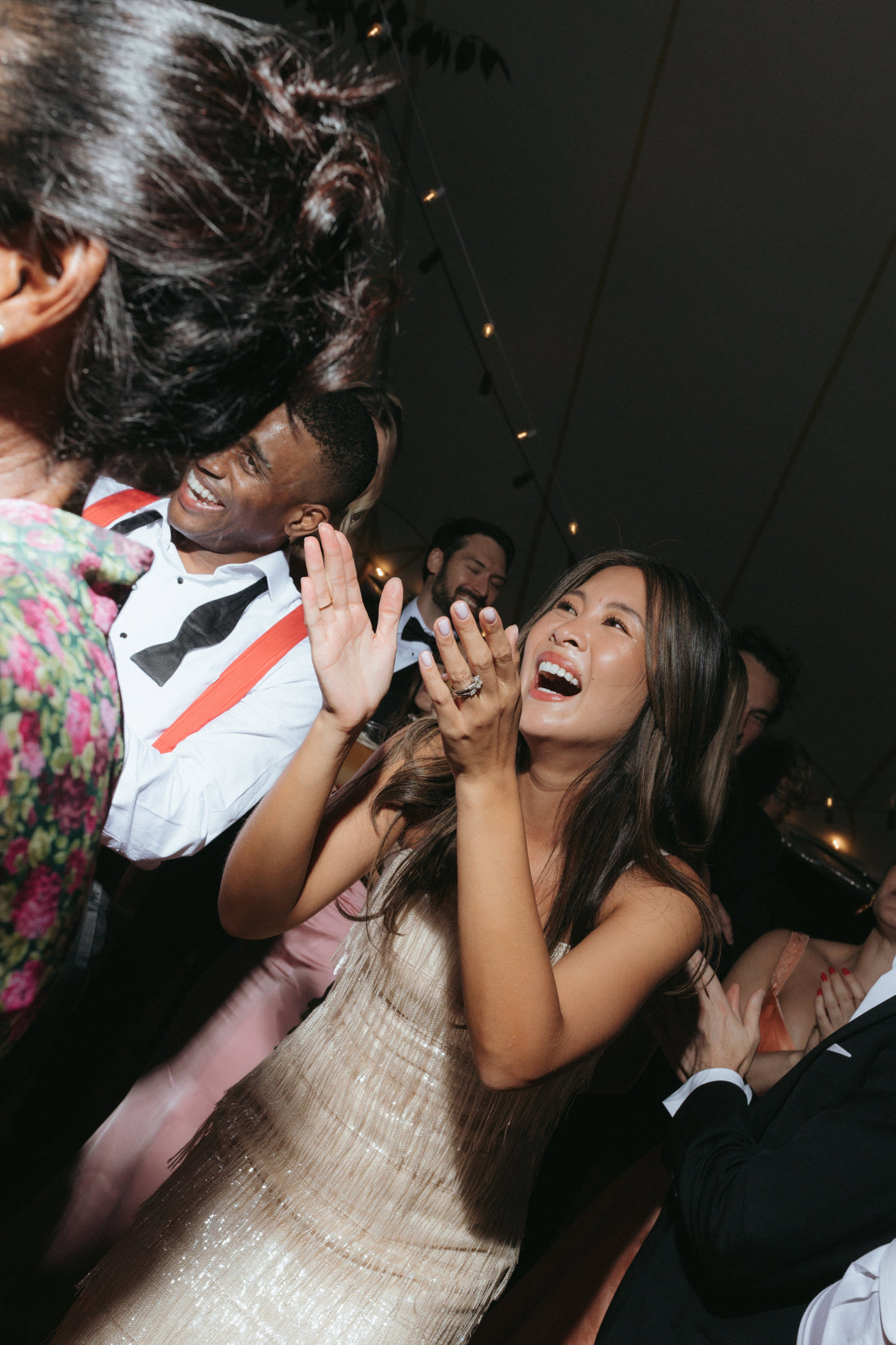 Guests Hit The Dance Floor Before Dinner At This Iconic Country Club Wedding.