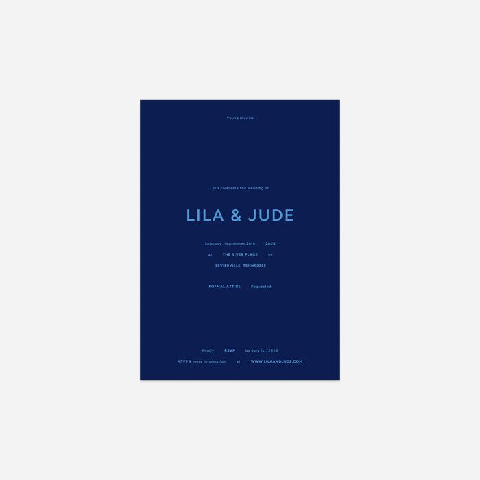 Juniper - Invitation