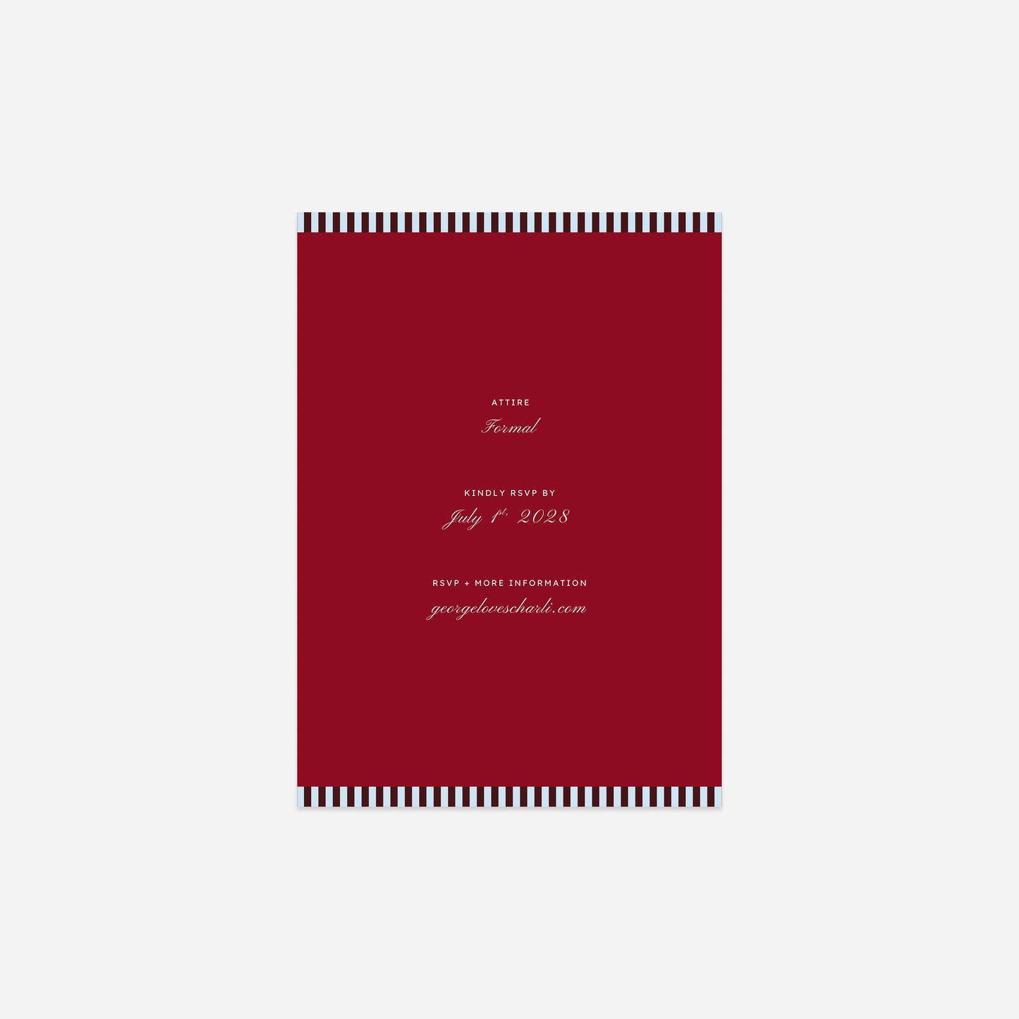 Red Velvet - Invitation