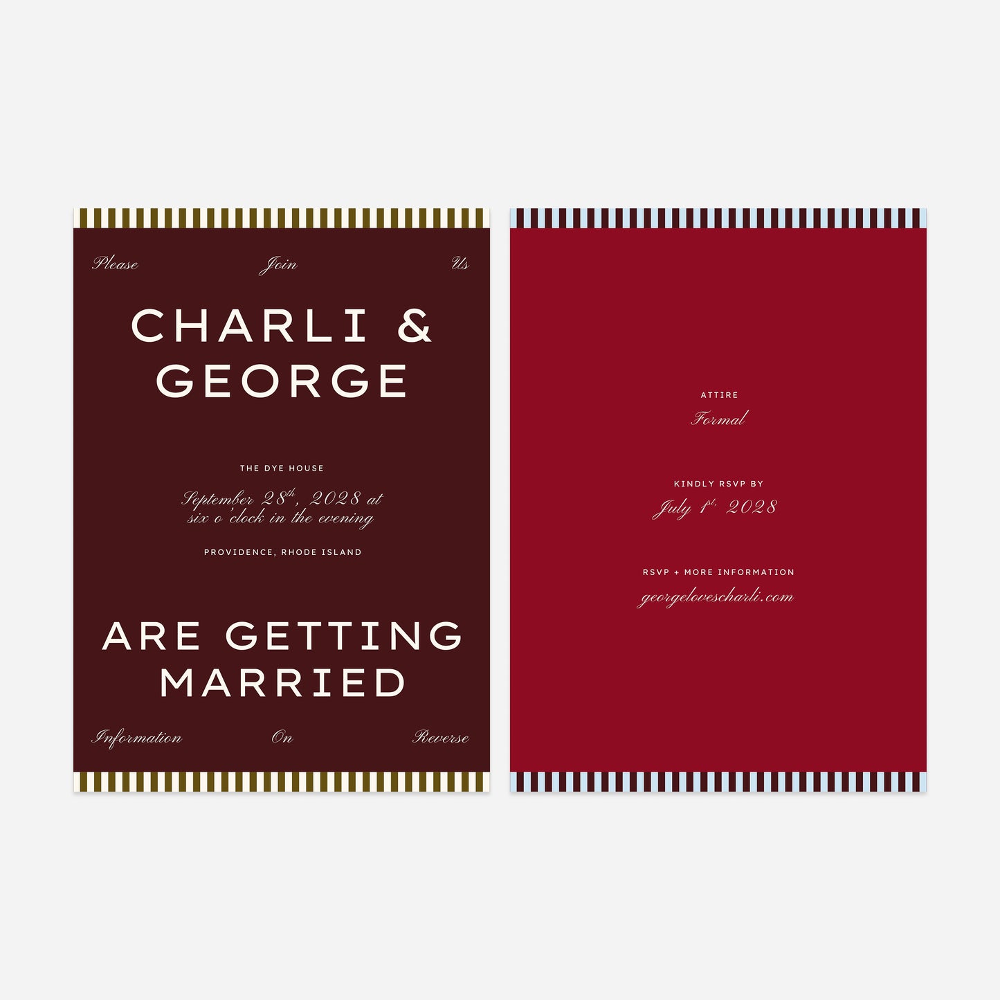 Red Velvet - Invitation